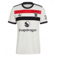 Camisa de Futebol Manchester United Alejandro Garnacho #17 Equipamento Alternativo 2024-25 Manga Curta